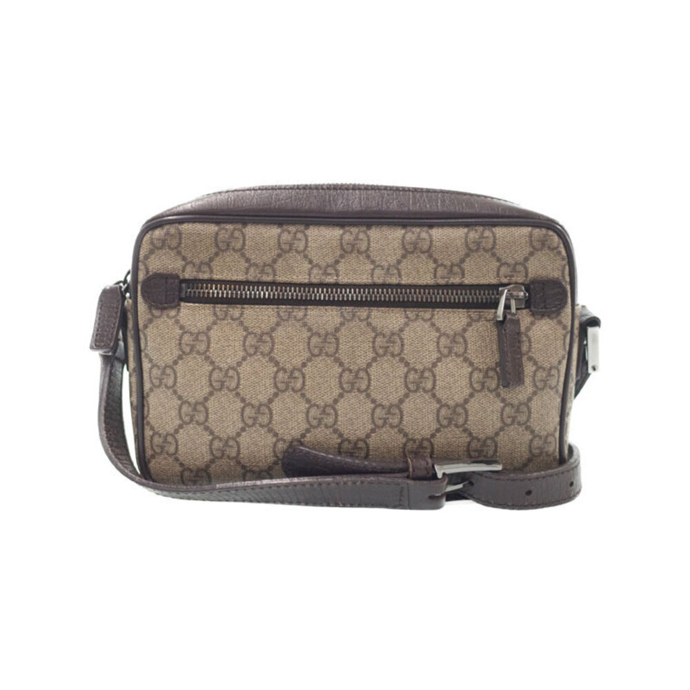 Gucci Sherry Bag GG Line Crossbody Brown